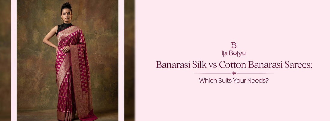 Banarasi Silk vs Cotton Banarasi Sarees