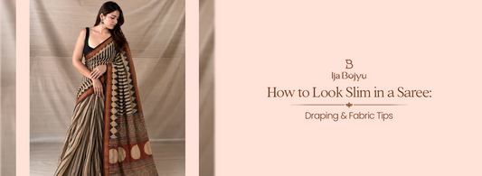 How to Look Slim in a Saree: Draping & Fabric Tips