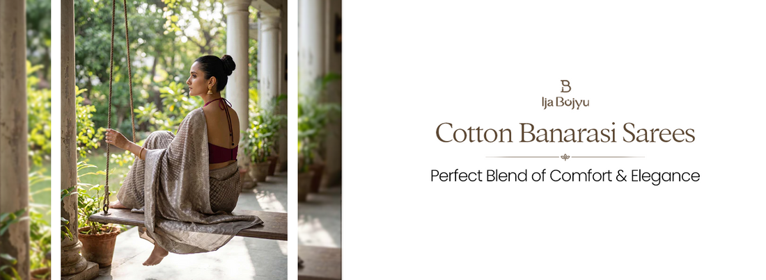 Cotton Banarasi Sarees